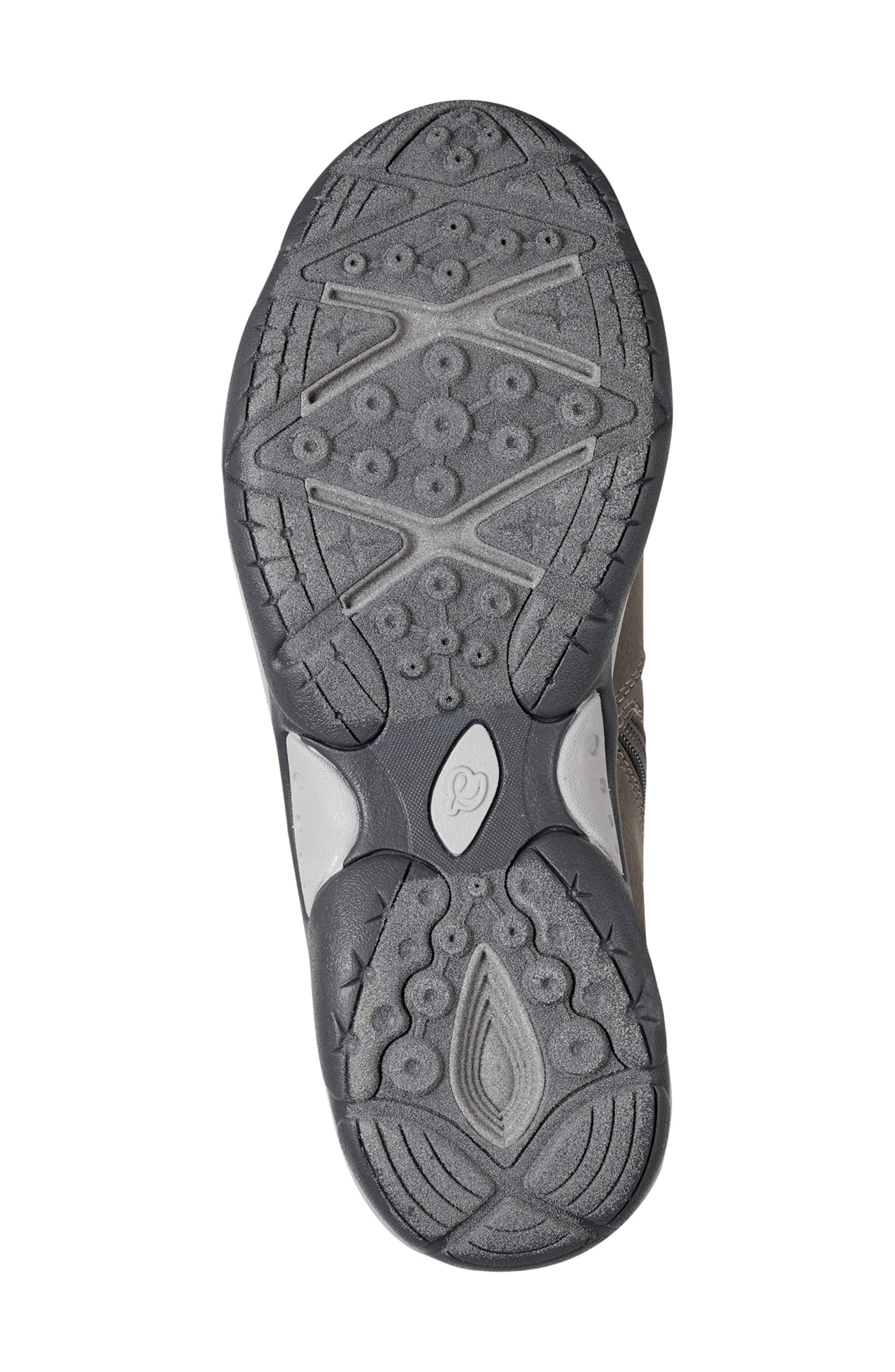 Easy Spirit Erique Water Repellent Faux Shearling Lined Bootie, Alternate, color, Dark Grey