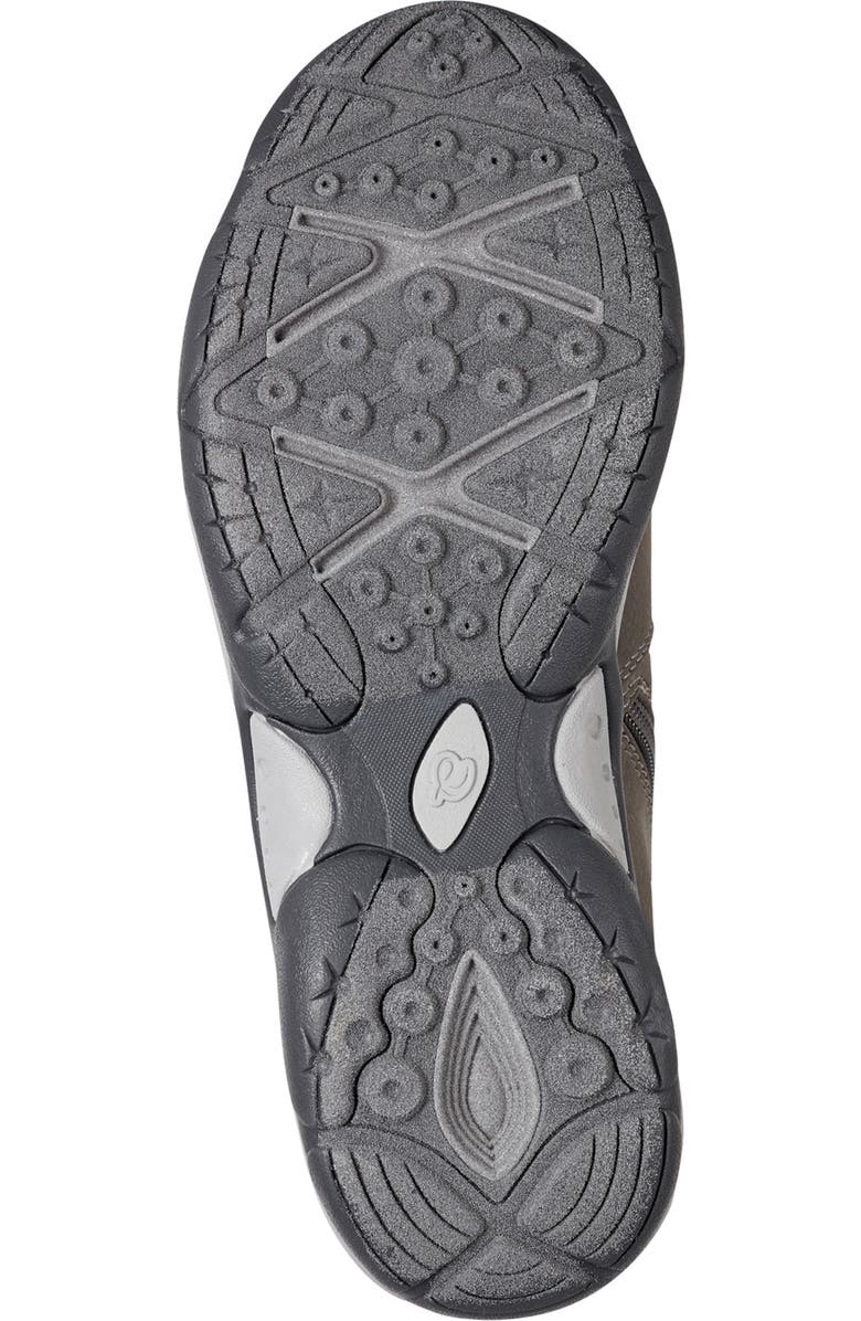 Easy Spirit Erique Water Repellent Faux Shearling Lined Bootie, Alternate, color, Dark Grey