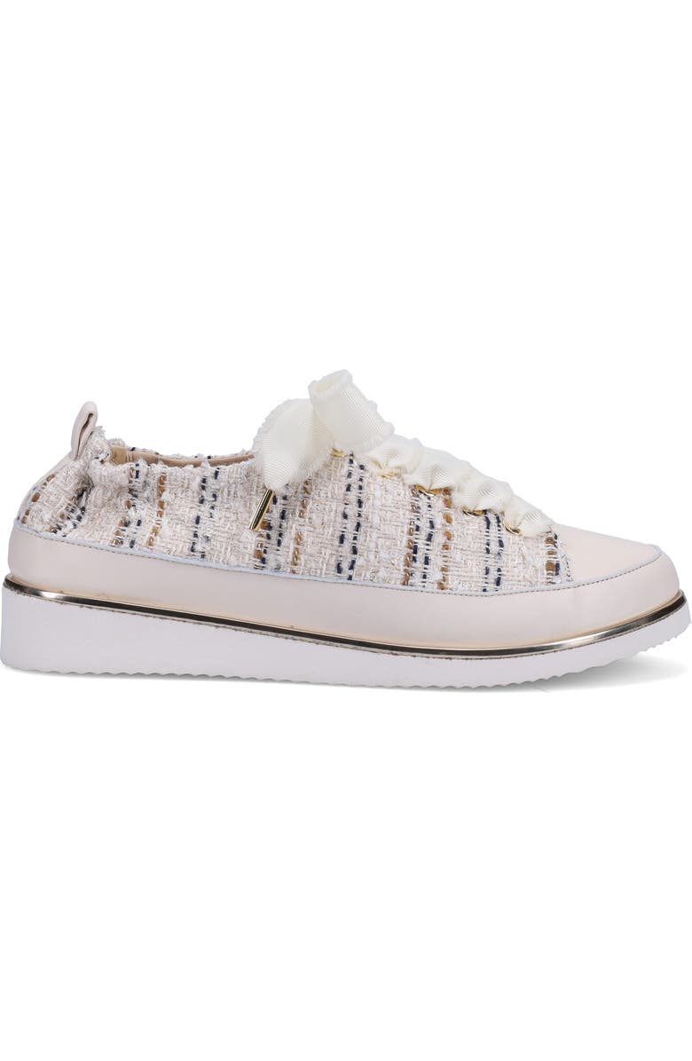 Ron White Tweed Boucle Novella Sneaker, Alternate, color, Fawn Multi