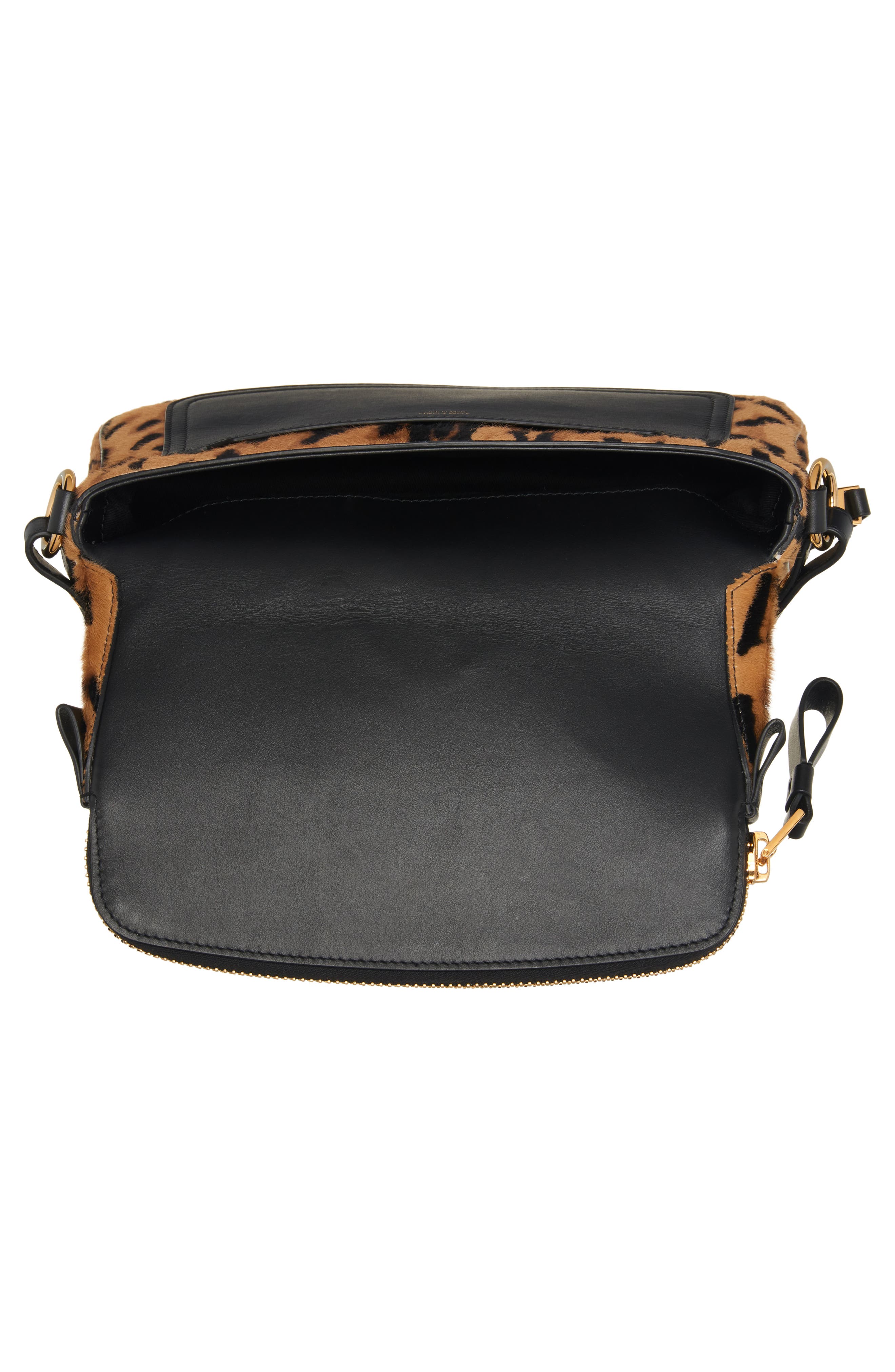TOM FORD Jennifer Animal Spot Genuine Calf Hair East/West Crossbody Bag, Alternate, color, 