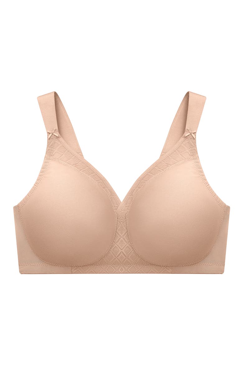MagicLift® Seamless Support T-Shirt Bra, Alternate, color, CAFE
