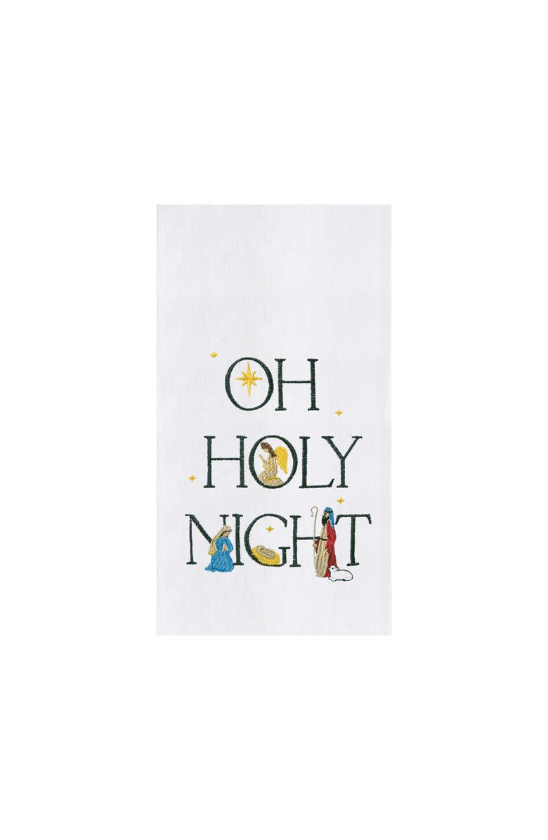 C&F Home Oh Holy Night Flour Sack Kitchen Towel, Main, color, 