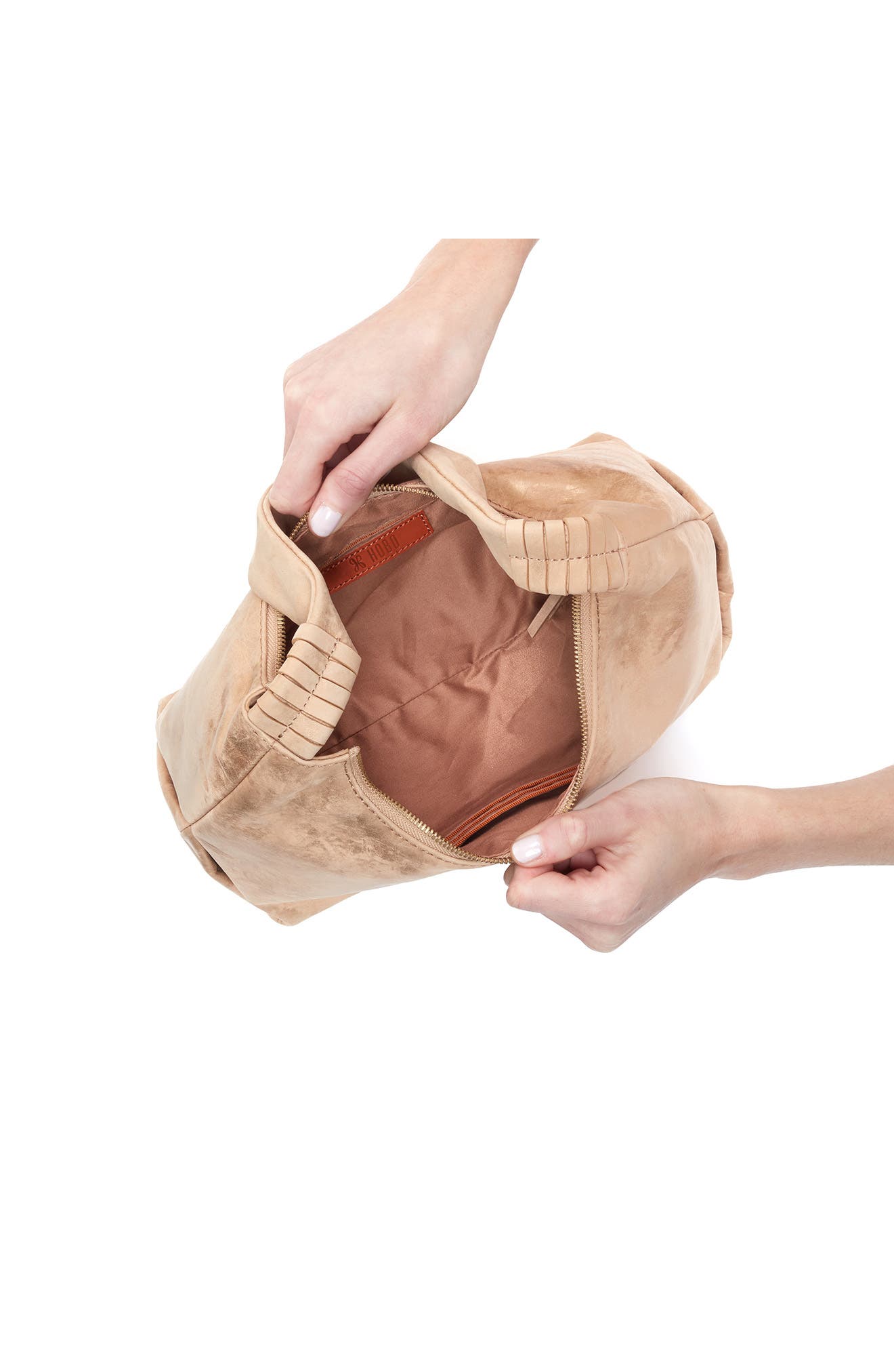 HOBO Astrid Leather Shoulder Bag, Alternate, color, 