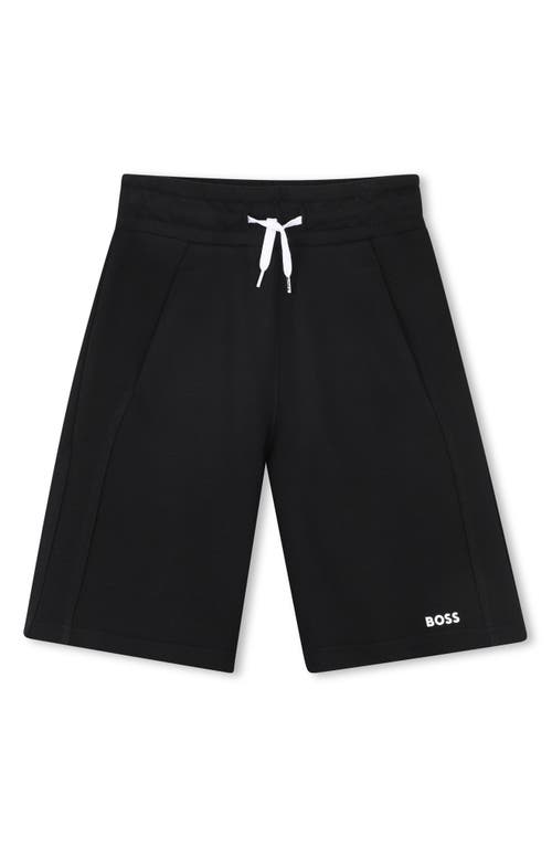 Bosswear Boss Kidswear Kids' Fleece Sweat Shorts In Black
