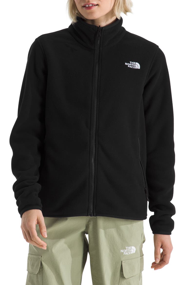 Glacier Fleece Jacket, Main, color, TNF BLACK