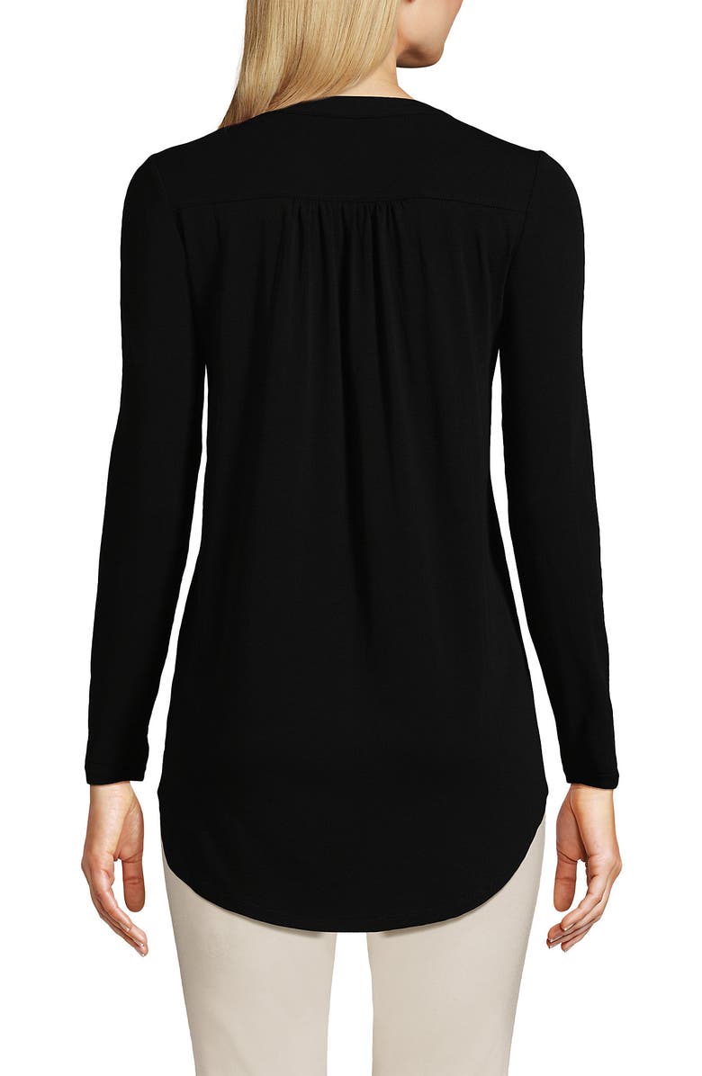 Lands
 End Drapey Rib Tank, Alternate, color, 