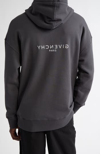 Givenchy Slim Fit Reverse Cotton Logo Hoodie | Nordstrom