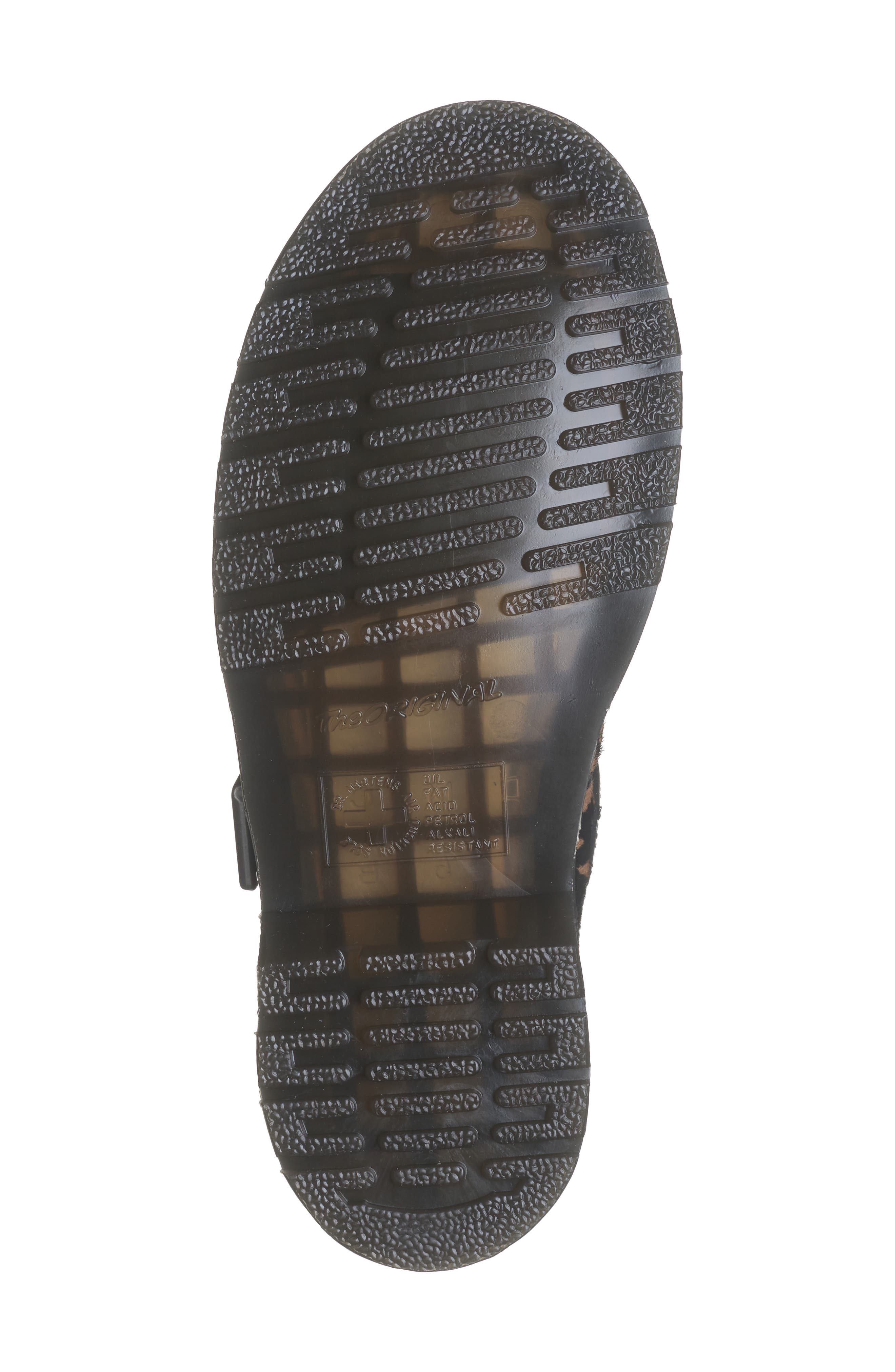 Dr. Martens Genuine Calf Hair T-Bar Shoe, Alternate, color, 