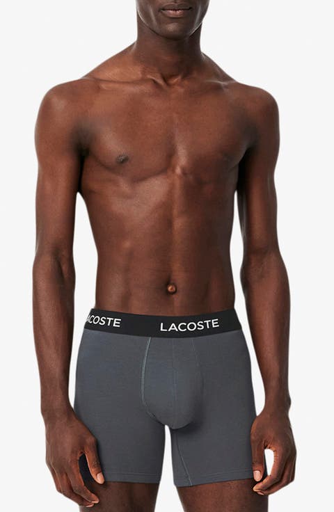 Core Essentials Assorted 5-Pack Stretch Cotton Boxer Briefs