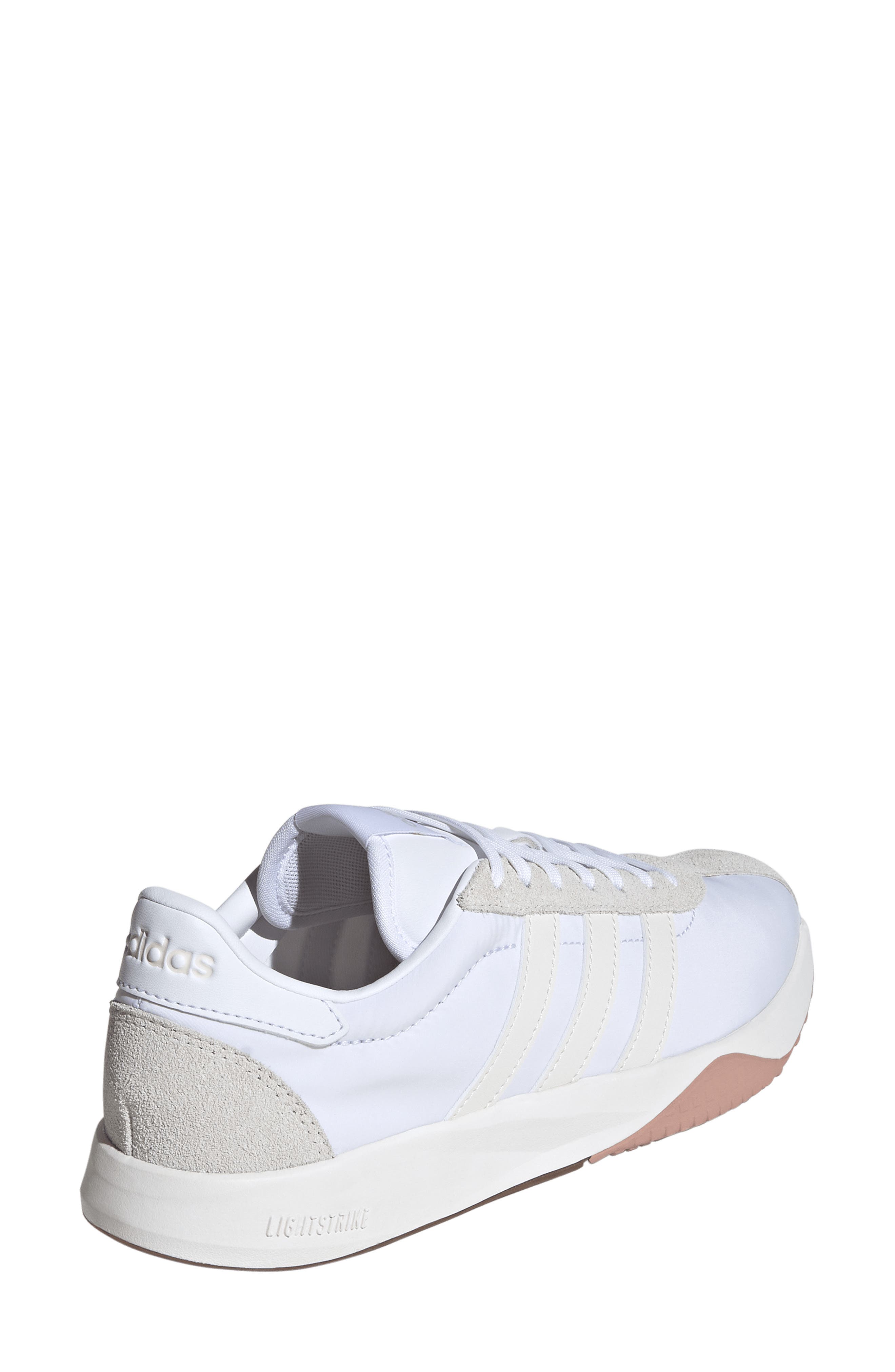 adidas 76/26 Sneaker, Alternate, color, White/ Chalk White/ Quartz