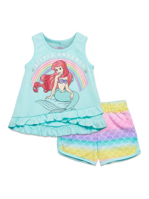 Tank Top & French Terry Shorts Set (Toddler, Little Kid & Big Kid)