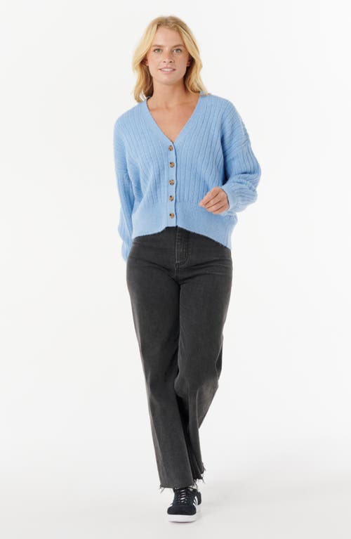 Rip Curl Afterglow V-neck Cardigan In Blue
