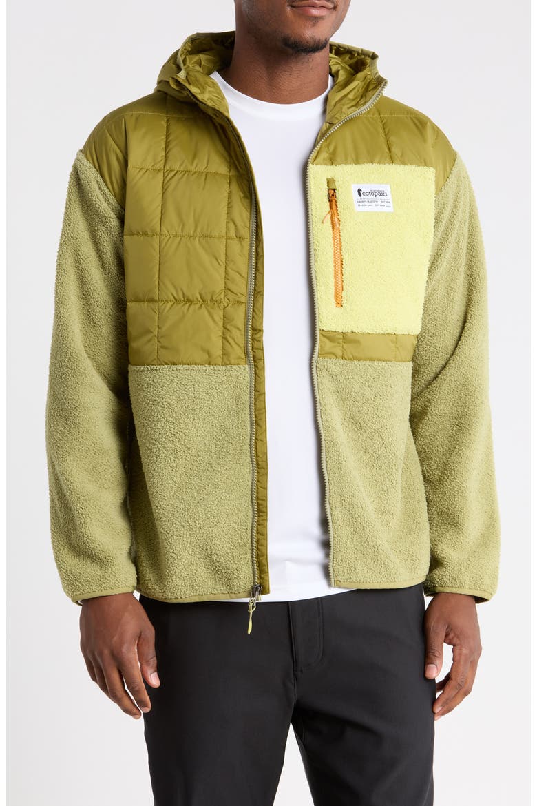 Trico Hybrid Hooded Jacket, Main, color, SEED