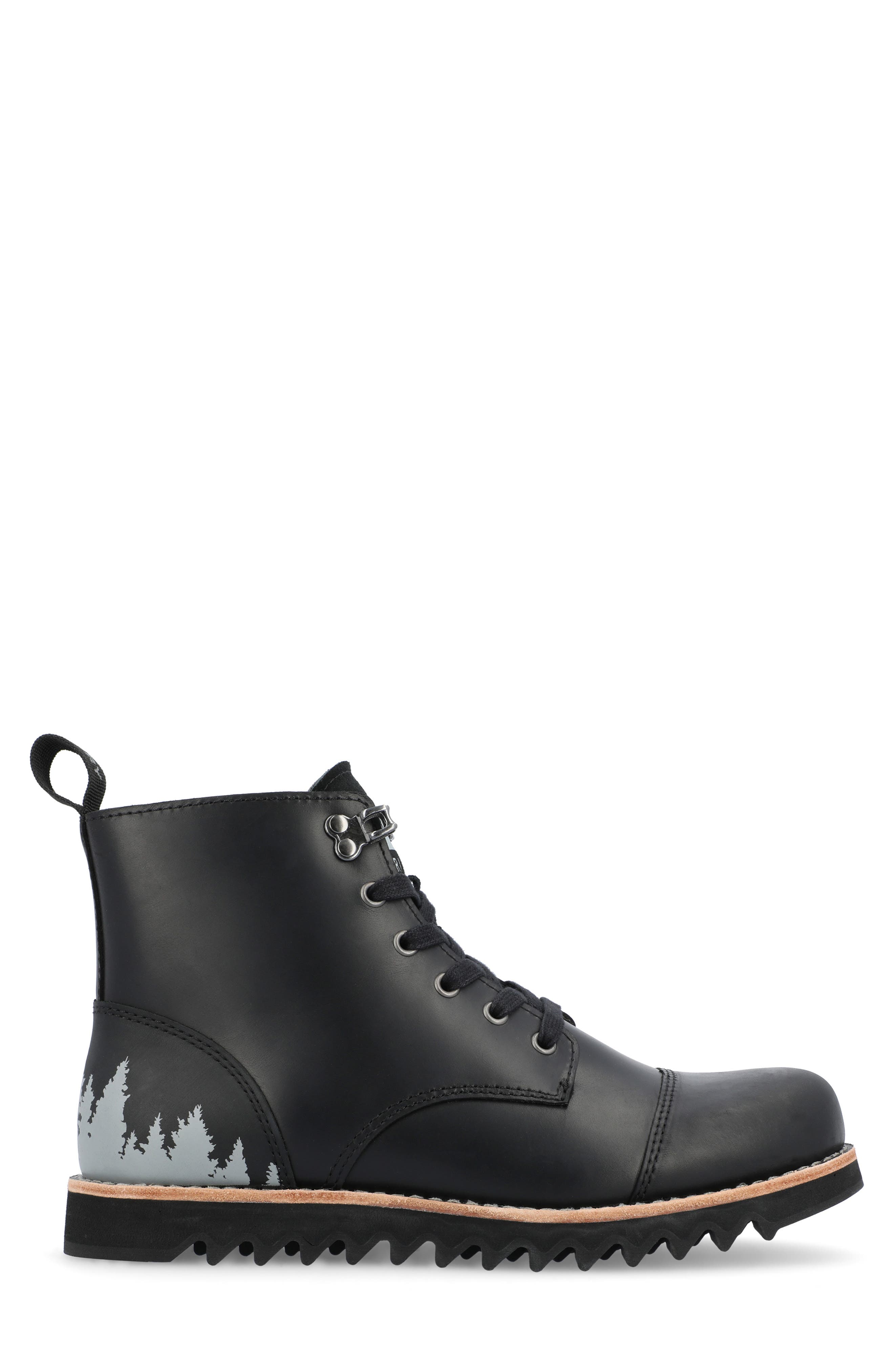 TERRITORY BOOTS Zion Water Resistant Lace-Up Lug Boot - Wide Width, Alternate, color, 