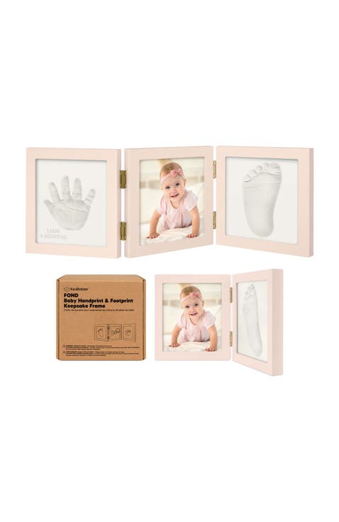 Fond Hand & Footprint Keepsake Frame
