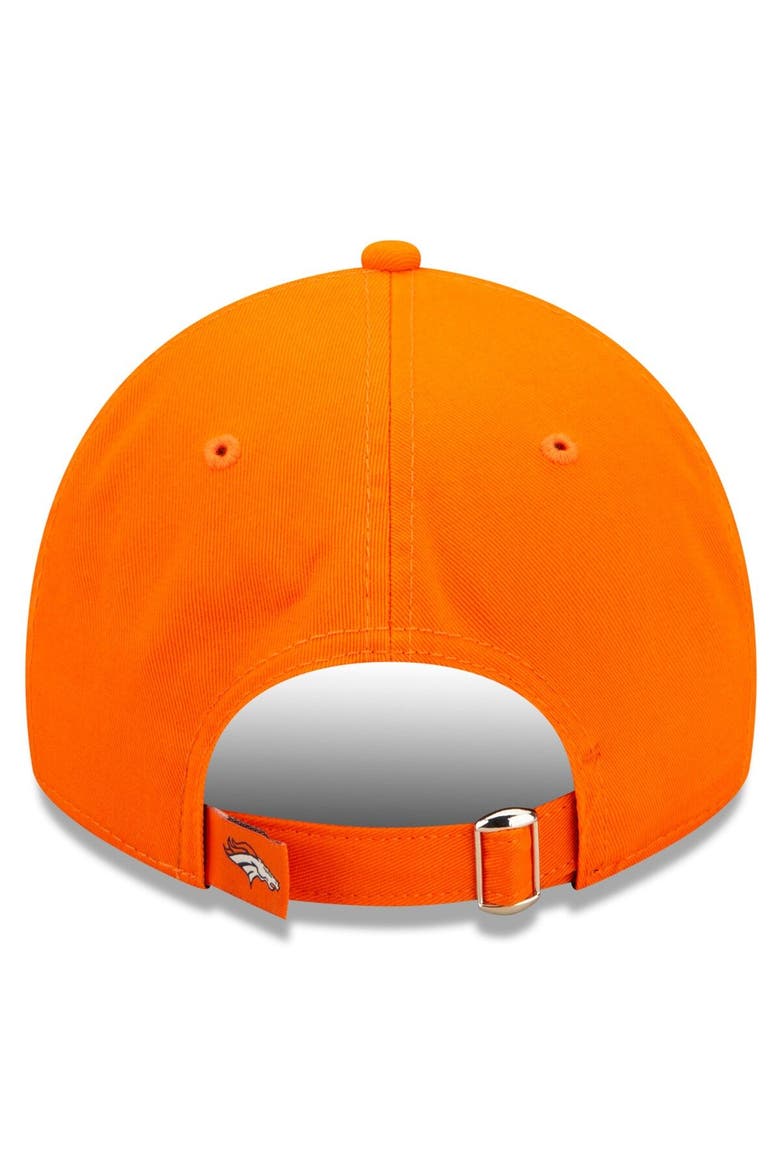 Women's New Era Orange Denver Broncos 2022 Sideline Adjustable 9TWENTY Hat, Alternate, color, Orange
