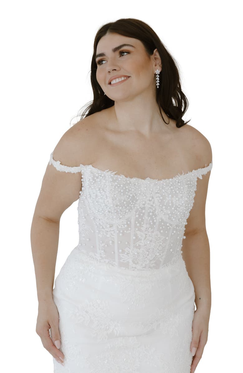 Untamed Petals Estella Mini Dress, Alternate, color, Ivory