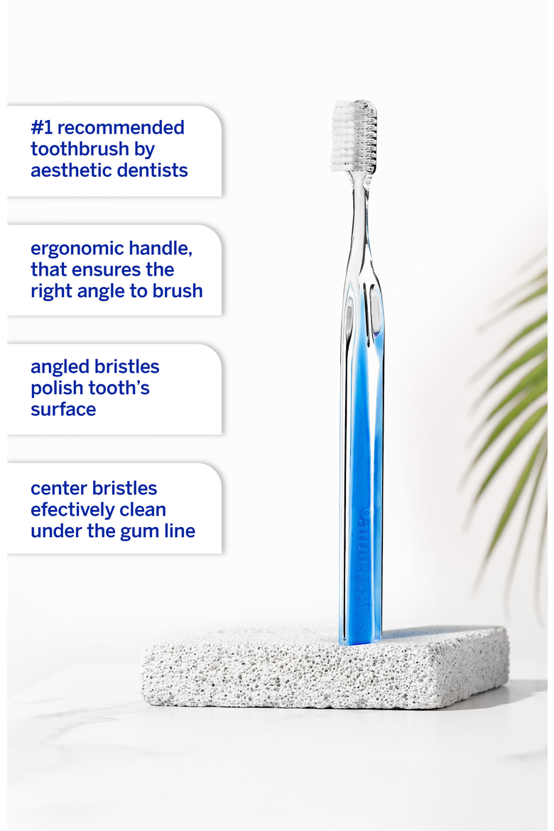 Crystal Collection 45° Toothbrush, Alternate, color, Blue Lapis