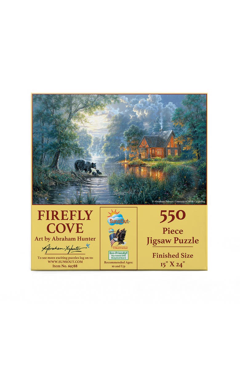 Sunsout Firefly Cove 550 piece Jigsaw Puzzle for Adults, Alternate, color, Multicolor