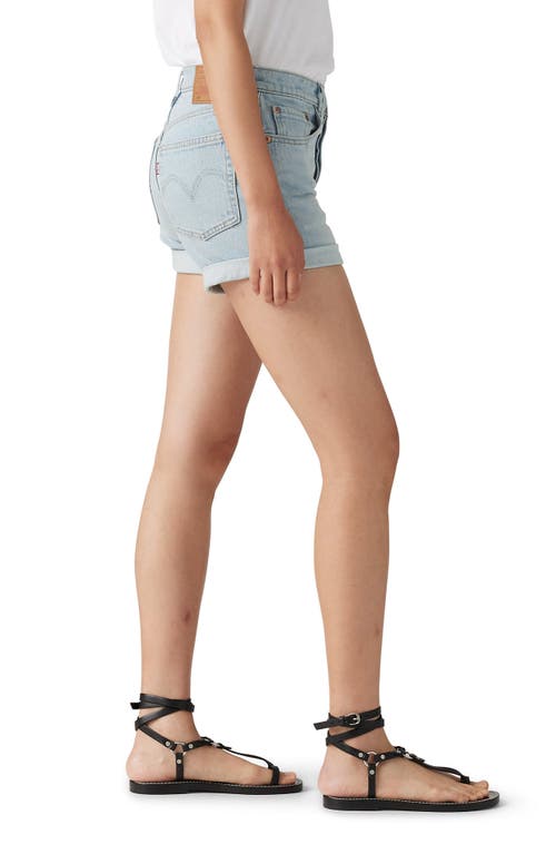 LEVI'S LEVI'S 501® ORIGINAL ROLLED HIGH WAIST DENIM SHORTS