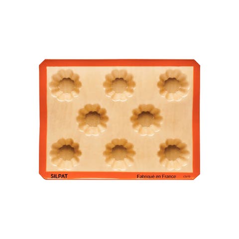 Perfect Non-Stick 8 Mini Brioches Baking Pan