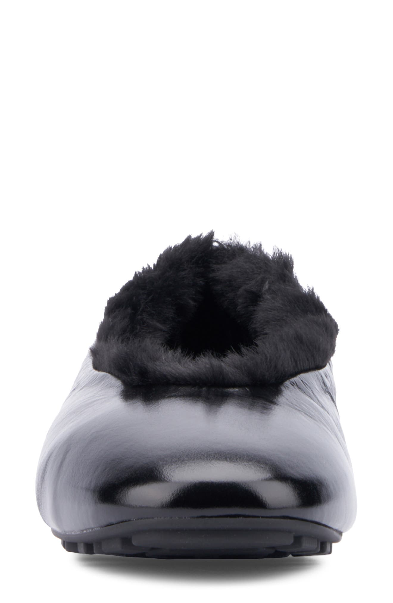 Aquatalia Qassidy Faux Fur Lined Weatherproof Flat, Alternate, color, 