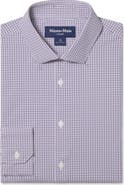 Mizzen+Main Leeward Trim Fit Plaid Performance Button-Up Shirt