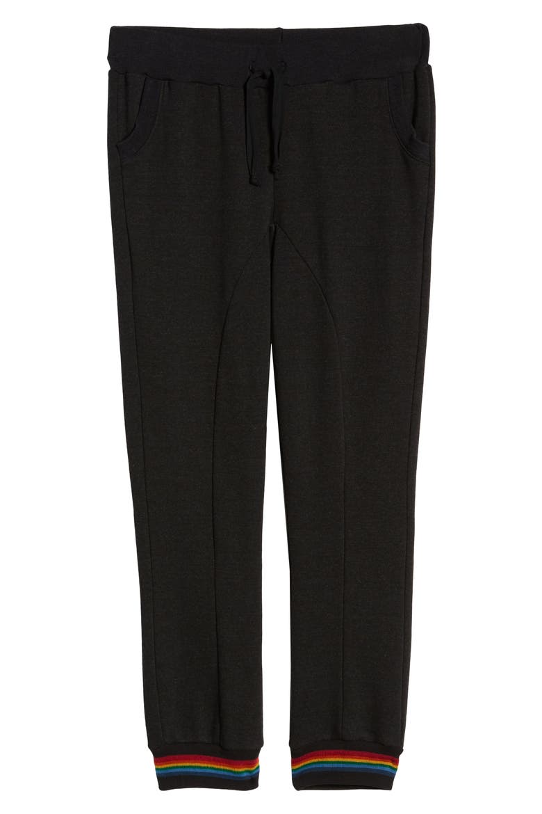 Prism Slim Fit Sweatpants, Alternate, color, BLACK