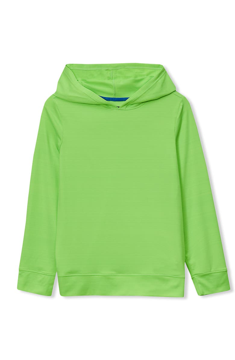 Lands' End Kids UPF 50 Sun Protection Hoodie, Main, color, Electric Lime