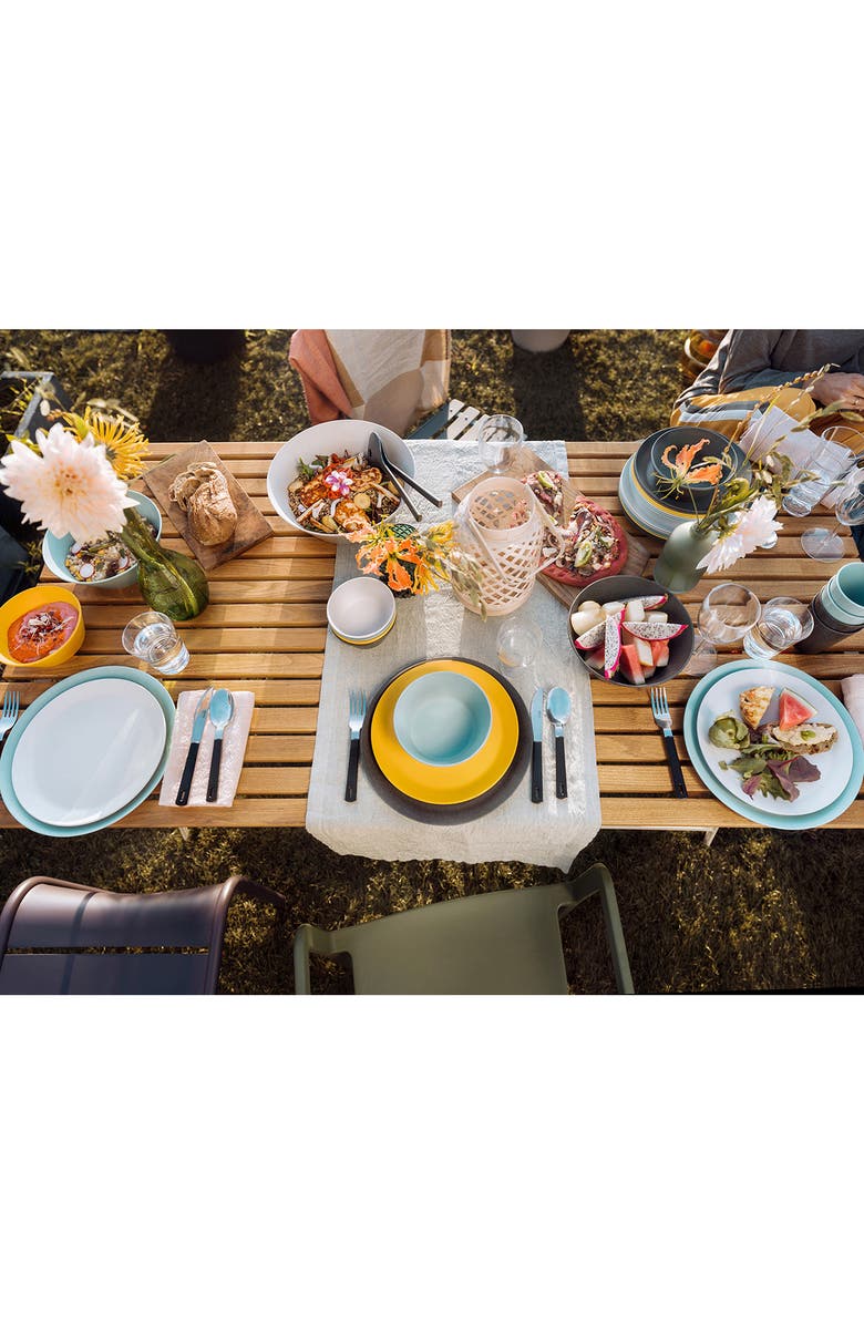 Mepal Bloom Set of 4 Serving Bowls, Alternate, color, Black