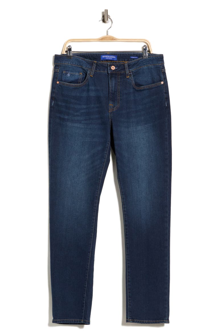 Canal Authentic Fit Jeans, Alternate, color, DWIGHT WASH INDIGO