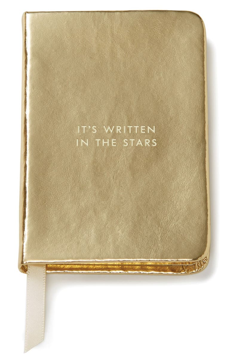Kate Spade New York 'it's written in the stars' mini notebook, Main, color, 