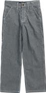 Vans Kids' Striped Tapered Carpenter Pants
