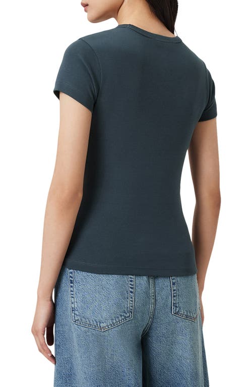 Allsaints Stevie Cotton T-shirt In Gray