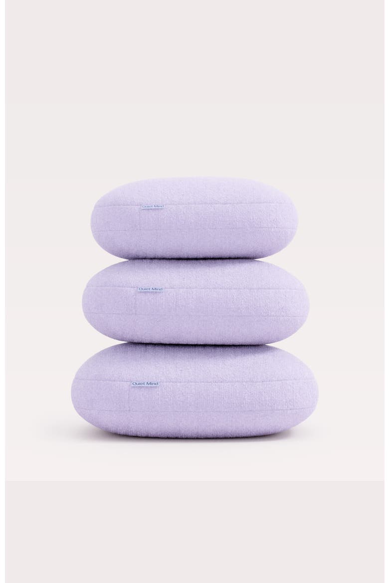 Lavender-Scented Weighted Pillow, Alternate, color, Lavender