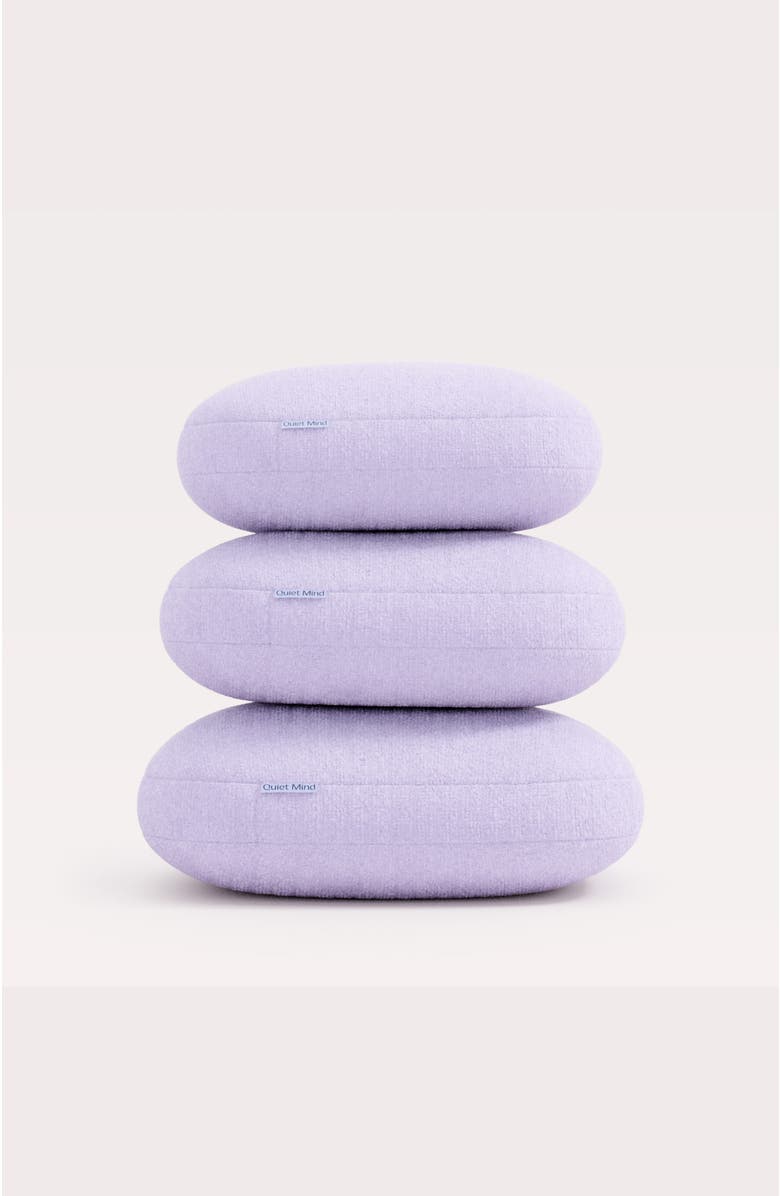 Quiet Mind Lavender-Scented Weighted Pillow, Alternate, color, Lavender