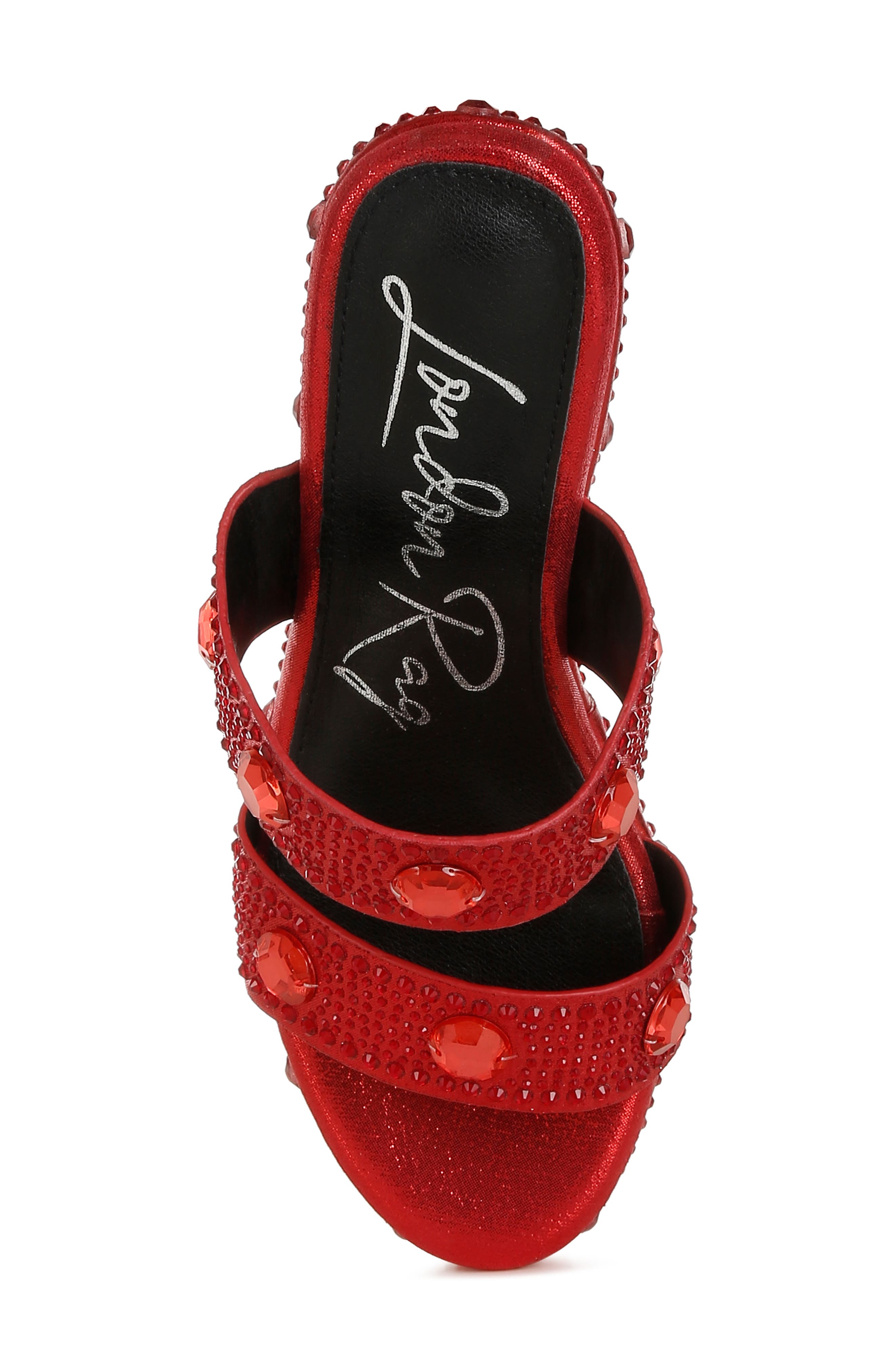 LONDON RAG Iki Diki Wedge Sandal, Alternate, color, Red