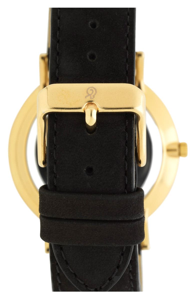 LARSSON & JENNINGS 'Lugano' Leather Strap Watch, 40mm, Alternate, color, 