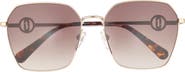 Marc Jacobs 58mm Gradient Square Sunglasses