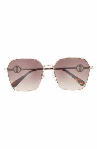 Marc Jacobs 58mm Gradient Square Sunglasses