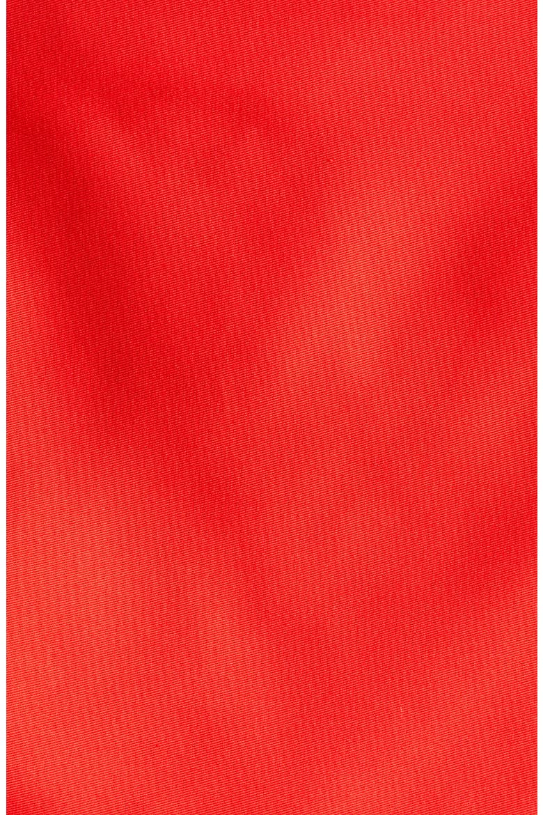 Gloved Double Satin Bolero, Alternate, color, RED