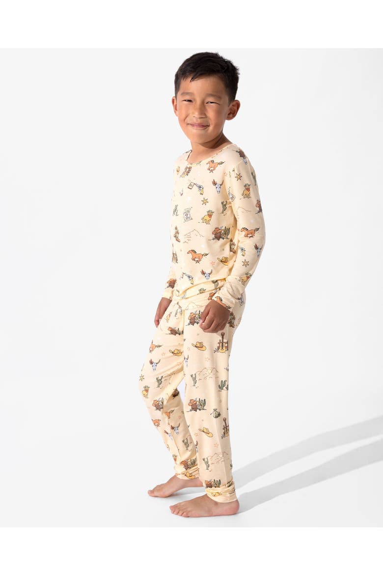 Kids' Cowboy Set of 2 Piece Pajamas, Alternate, color, Cowboy