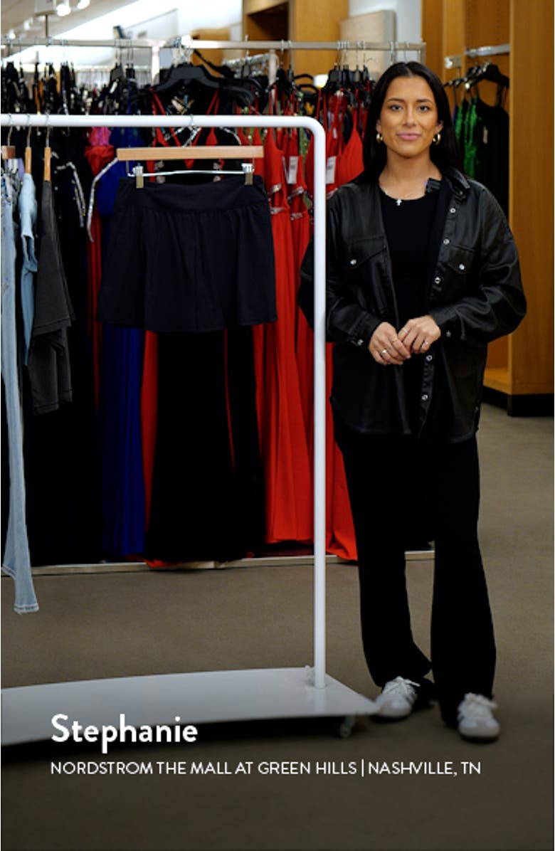 Luxe Lite Step Out Tennis Skirt with Shorts, sales video thumbnail