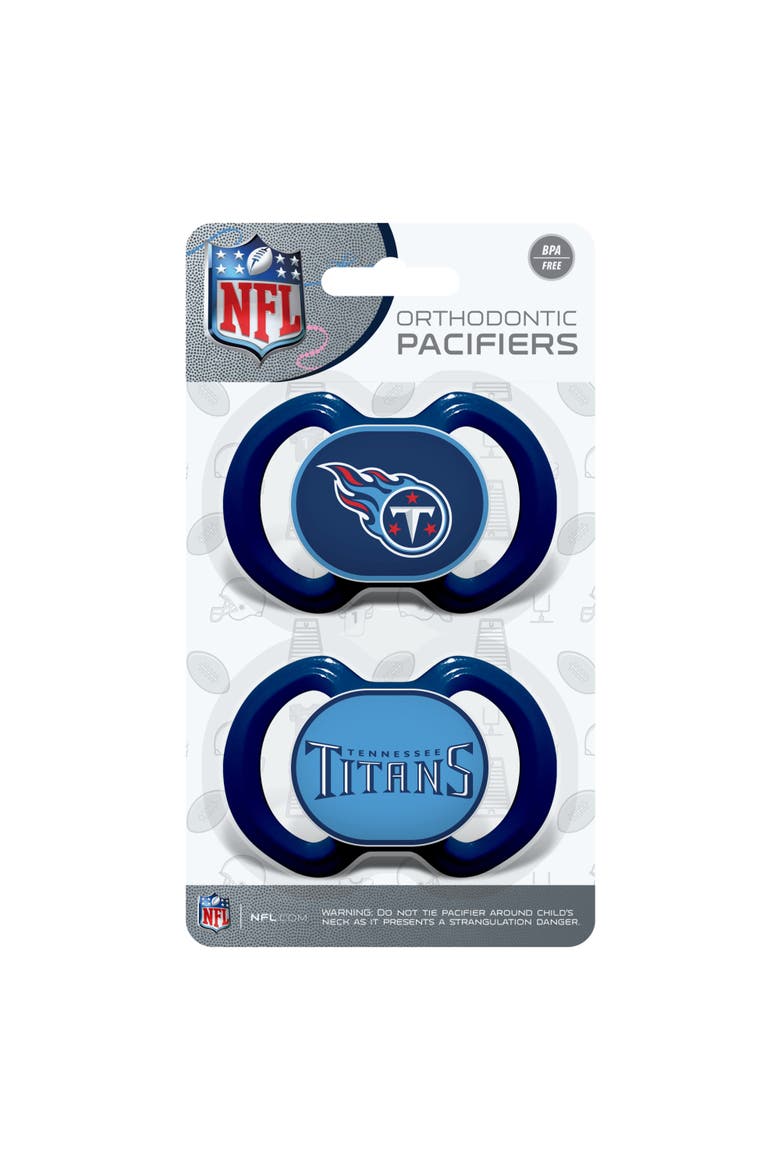 Tennessee Titans Pacifier 2-Pack, Alternate, color, Multicolor