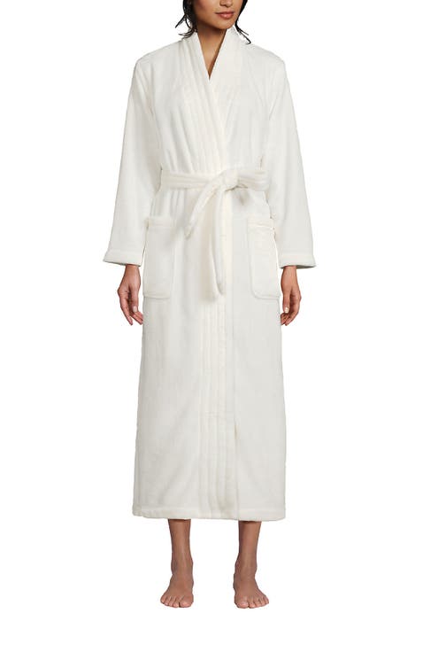 Cozy Plush Long Wrap Robe