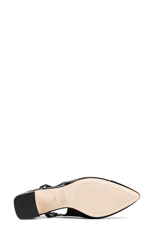 Donald Pliner Slingback Pump In Black