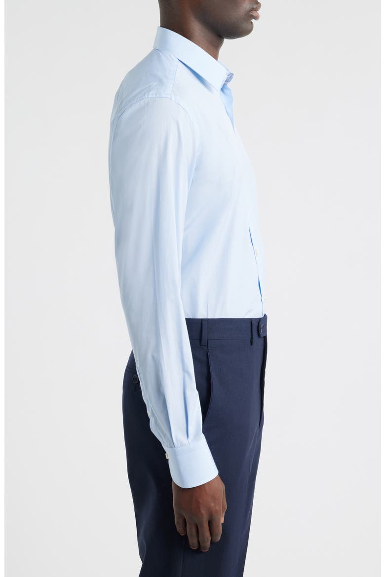 Regular Fit Dress Shirt, Alternate, color, LIGHT BLUE