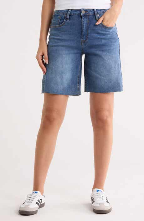 Vigoss Cutoff Denim Bermuda Shorts