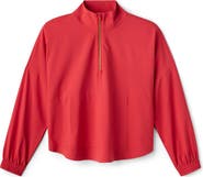 Rhone Mirage Water-Repellent Half-Zip Jacket