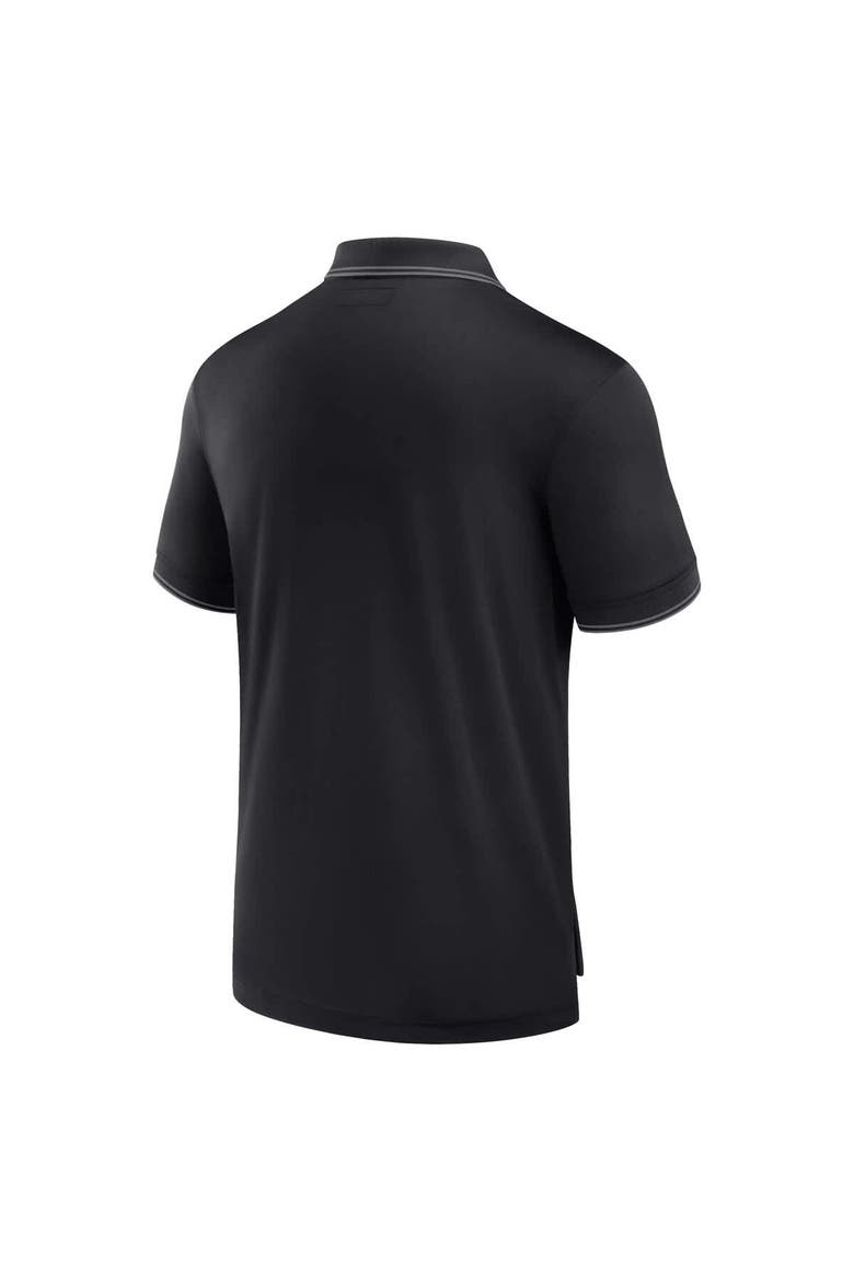 Men's Fanatics Black Chicago Bulls Front Office Polo, Alternate, color, Black